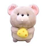 Peluche : décoration unique pour table, bureau, étagère, canapé, cheminée, voiture, chambre, cuisine, salon, café, pâtisserie et plus . souris décorative