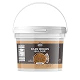 Birch & Meadow 1 Gallon of Coarse Dark Brown Bulgur, Non-GMO, Excellent Source of Fiber, Rice Substitute