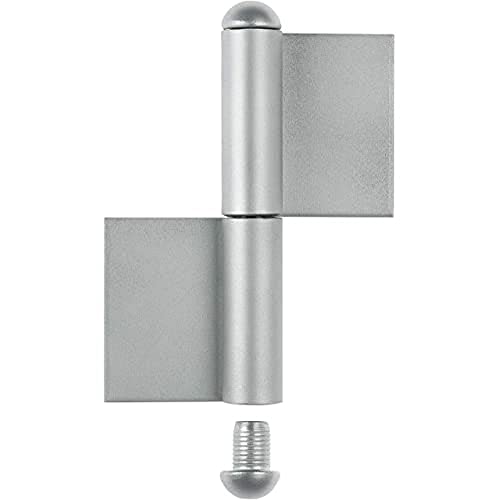 Alberts 414467 Paumelle longue à souder | Type KO4 | acier | hauteur 180 mm | diamètre Ø 14 mm