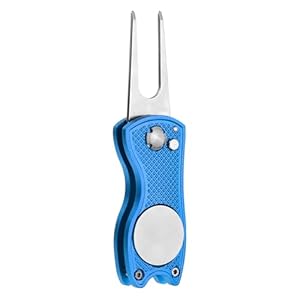 Patikil Golf Divot Werkzeug Blau Modell 2501