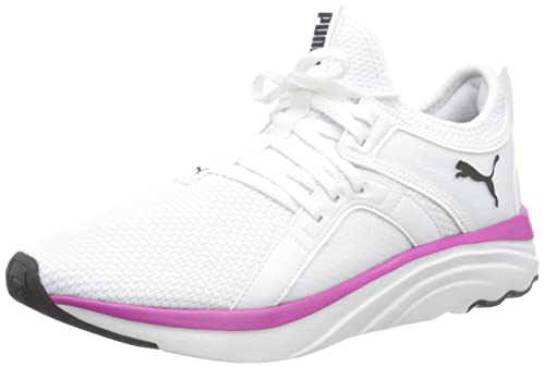 Image of Puma Women's Softride Sophia Running Shoe, Puma White Deep Orchid, 9