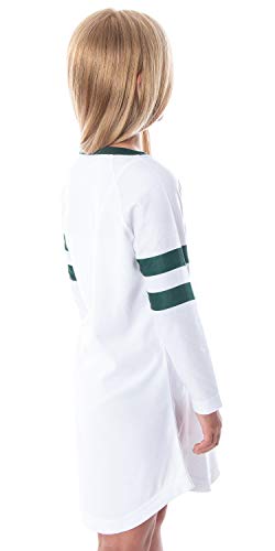 INTIMO A Christmas Story Girl's Ralphie Raglan Striped Sleeve Nightgown Pajama Sleep Shirt2