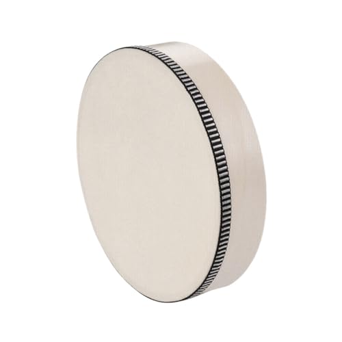 Pomoflexi Tambor de Mano de Madera, Juguete de Percusión para Niños, Tambor con de Madera para Niños, Juego de Música, Práctico Instrumento Musical Portátil, 4 Pulgadas