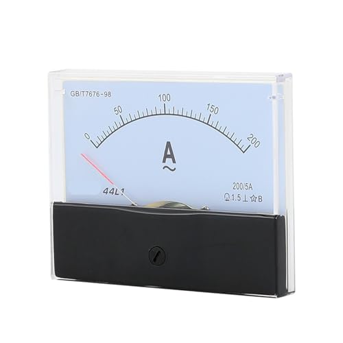 Ampèremètre analogique 44L1 AC à aiguille pour mesure de courant alternatif de 1A à 800A