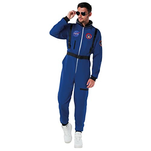 Morph Astronaut Costume Adult, Space Suit Men, Mens Halloween Costume Astronaut Suits, Nasa Costumes Adult