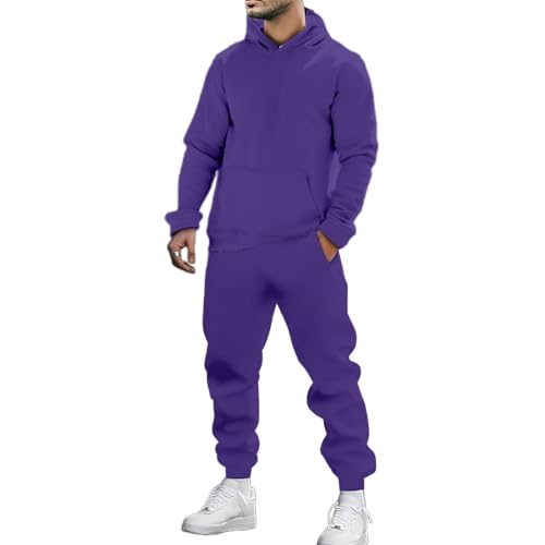Survêtement en coton premium pour homme - Ensemble oversize doux et confortable