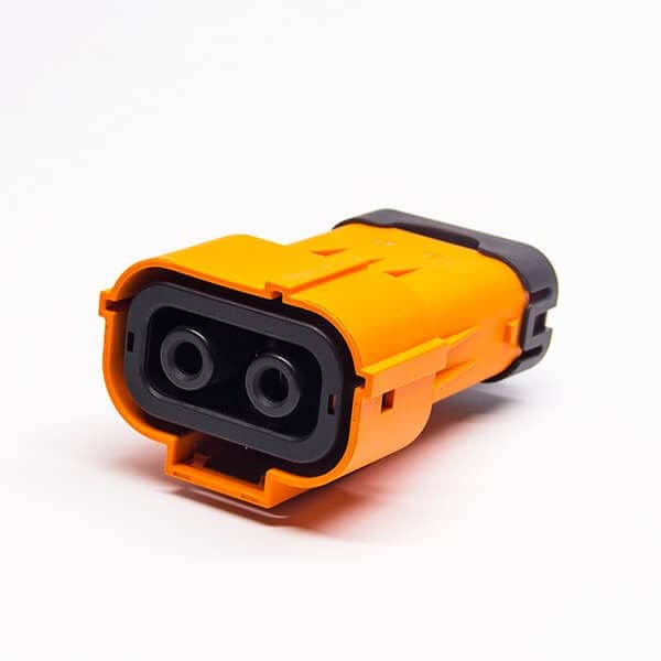 Hochspannungs-Sicherheitsverriegelungsstecker, 2-polig, 150 A Stecker für EV-Batterie