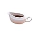 CXJJ crementero Jarra de Vidrio Pitcher Crema de vajilla de Porcelana vertido fácil Salsa Salsa Barco for cenar, Comidas de Las Fiestas Partes Blancos Plato de Salsa AOY