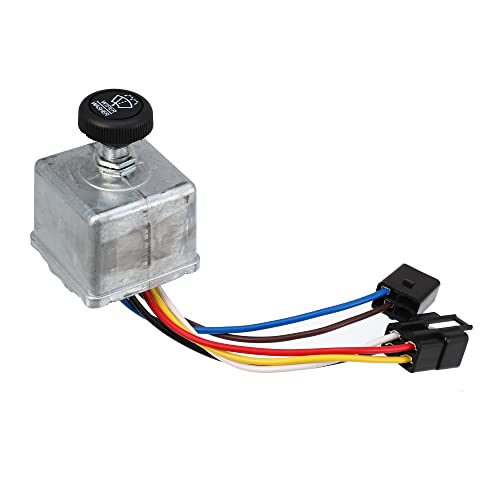 X AUTOHAUX Car Windshield Wiper Switch Multifunction Combination Lever Switch for Peterbilt 220 378 379 387 75600-26 7560026