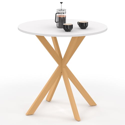 IDMarket: Mesa de comedor redonda Alix 4