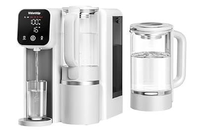 Waterdrop M6SL Mineral Reverse Osmosis System Countertop Water Filter with Additional Glass Water Pitcher