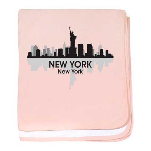 CafePress New York Skyline Baby Blanket, Super Soft Newborn Swaddle