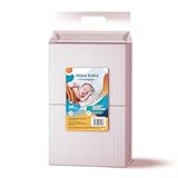 JUS COOL Baby Disposable Changing Pads, 18”x 24”(100 Count) Underpads Portable Diaper Changing Pads, Soft Bed Pads Ultra Absorbent and Waterproof