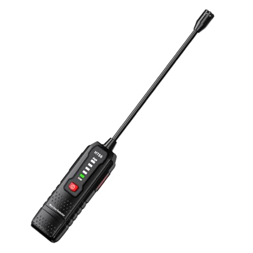 Rtauhife Detector de Fugas de Gas HT66 50-1000PPM Alarma de Sonido Mini Detector de Fugas de Gas Metano Natural Combustible PortáTil para el Hogar
