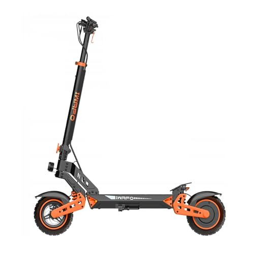 Iwafo Is2 Max Monopattino Elettrico Adulto Con Luce Anteriore, Motore Da 2000 W, Pneumatico Da 10 Pollici, Autonomia 70 Km, Lunga Autonomia, 52v/20ah, Display LED, Pieghevole