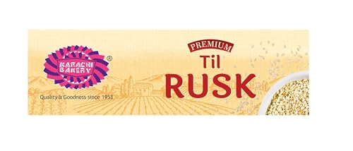 Image of Karachi Bakery Till Rusk 250g | Tea Time Snack | Crispy | Delicious