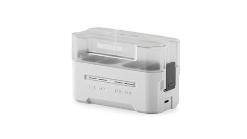 Tilta LP-E6 Cargador de Batería | Carga 4 Baterías con USB-C PD 45W Carga Rápida | Seguro para EOS R5 Mark II, R6 Mark II, R7, R6, R5, R, 5D Mark IV, 6D, 7D Mark II, 90D, 80D, 70D, 60D, 60Da TBC-E6-OW