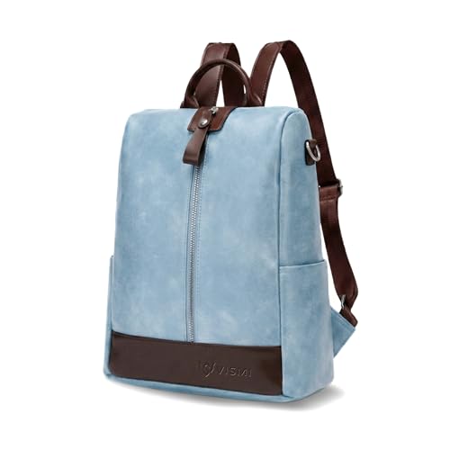 Image of VISMIINTREND Backpack for Women | Stylish Vegan Leather Backpack Bags for Women | College Bag for Girls | Office, Travel & Daily Use