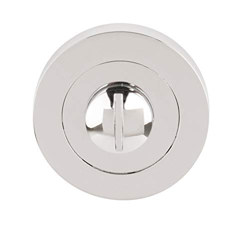 Excel Architectural DH3682 Round Bathroom Turn & Release, Polished Chrome