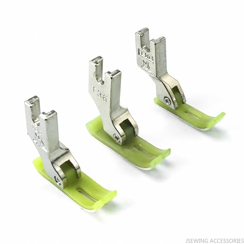 Pies para máquina de coser Blooy T360+T361+T363 plástico 15 piezas miniatura 3