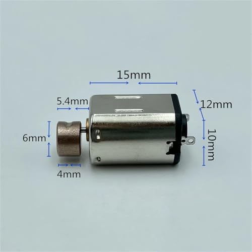 Moteur vibrant N20 DC 3V-6V avec roue excentrique pour notifications silencieuses - 3