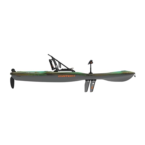 Pelican Catch Kicker 110 HDII - Sit on top Fishing Angler Pedal Kayak - Amazonia - HyDryve II Pedal System - Stable - 11 ft - Image 3