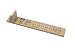 Infant and Toddler Shoe Sizer: Foot Measuring Device for Kids- Wood, Size 0-13 US