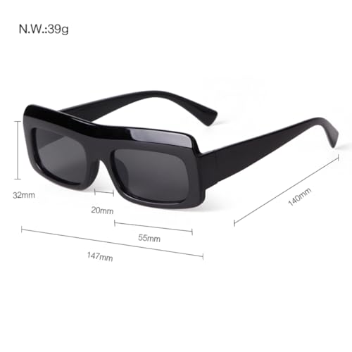 Lunettes de soleil rétro en acétate durable de qualité premium et charnières robustes - 2