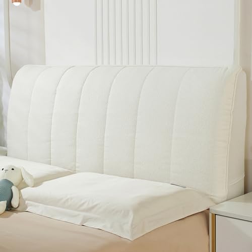 Bett Kopfteil Bezug Samt - Stretch Überzug 180/160/140cm Für Kopfteil Renovierung