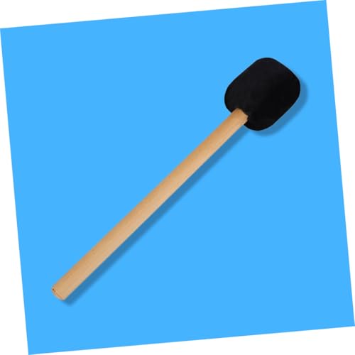 Baquetas Levemolo para bombo, color negro, mango de madera, material sintético miniatura 5