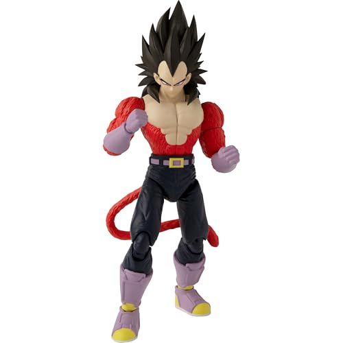Dragon Ball Super - Dragon Stars - Super Saiyan 4 Vegeta, 6.5" Action Figure