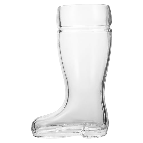 MAGICLULU Copa Boots De Vidrio Transparente Vaso Para Beber Diseño De Botas Para Cócteles Vino o Cerveza Fiestas o Eventos Caseros