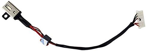 New DC_in Power Input Jack Cable for Dell Inspiron 15 17 P28E P64G 17 5758 5759 5755 037KW6 DC30100TT00 Series Laptop Dc Power Jack Harness Plug Socket Connector