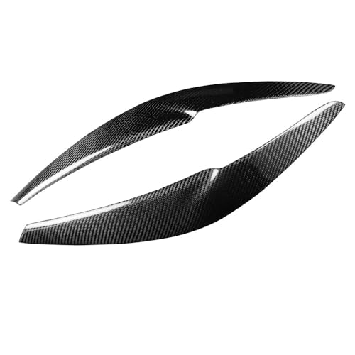 Sourcil phare voiture en véritable fibre de carbone pour modèles 2013-2016