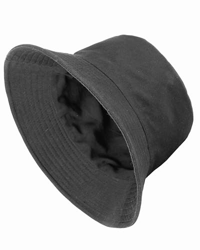 Image of Gelante Reversible Bucket Hat for Men and Women - Cotton, Outdoor Sun Protection Bucket Hats.