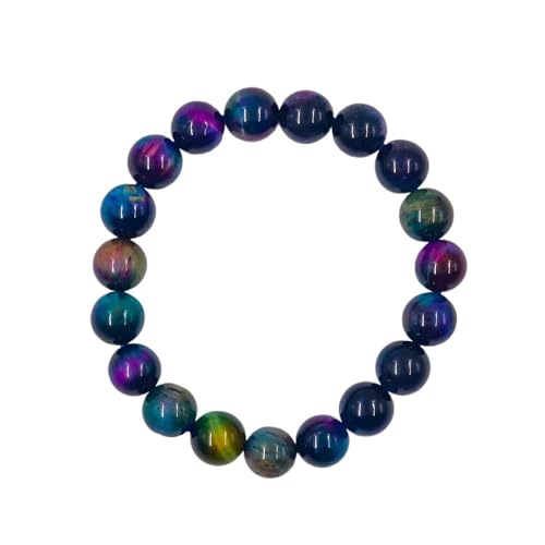 Pietersite Stone Beads Bracelet Certified Pietersite Namibia Chatoyant Bracelet,10MM