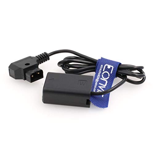 Eonvic D-Tap Adaptateur de câble d'alimentation NP-FW50 pour appareil photo Sony A7 A7R A7000 NEX5 SLT Cover