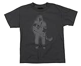 Outerstuff Pittsburgh Penguins NHL Youth Sidney Crosby #87 Player Tee T-Shirt, Grey (Grey, Large (14-16))