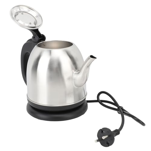 SUNGOOYUE Hervidor de Agua de Acero Inoxidable de 1,2 L, Calentador de Agua de Ebullición Rápida, Hervidor con Apagado Automático para Uso Doméstico/de Oficina