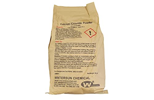 Calcium Chloride Anhydrous Powder [CaCl2] [CAS_10043-52-4] 94+%, White (50 Lbs Bag) by Wintersun Chemical