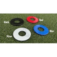 8 Powder Coated Steel 3" Washers - Toss - Pitching - Replacement