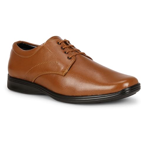 Image of Wenzal Men's Synthetic Lace Up Office wear Comfortable Formal Shoes | Casual Shoes for Men| Royal Look Shoes for Men