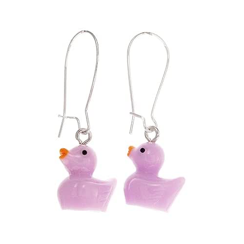 Amazon.com: Programming Rubber Duck Earrings Dangle. Debugging Ducks ...
