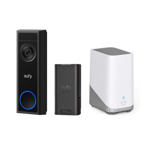 eufy Video Doorbell C31with HomeBase S380, Extra...