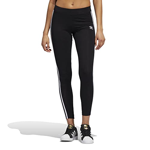 Adidas 3 Stripes Tight Leggings, Women's, Black, 42