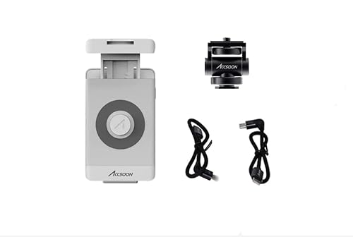 Accsoon Seemo Video Handset Monitor Cameras Hdmi To Ios Video Capture Adapter Fhd 1920 * 1080P 60Fps Real-Time Streaming Recording Previewing,Ios 12.0 Or Later Iphone/Ipad Adjustable (White) #TOP2