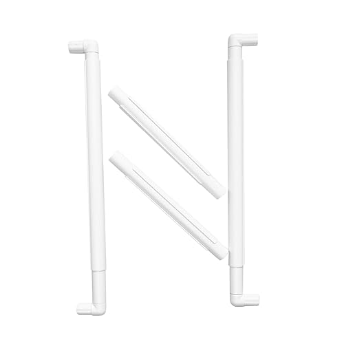 HAPINARY White Embroidery Frame Clip Embroidery Holder 43.1x27.9cm for Cross Stitch Quilting