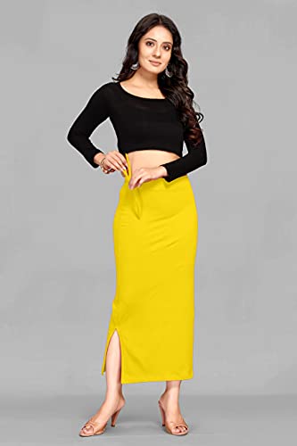 Image of Side Rope Saree Shapewear, Petticoat, Skirts for Women Polylycra Saree Shaper for Saree Dress
