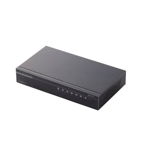 Amazon | Logitec ギガビット スイッチングHUB 5ポート 電源内蔵
