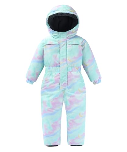 Image of M2C Boys Girls One Piece Snowsuit Winter Warm Ski Coveralls